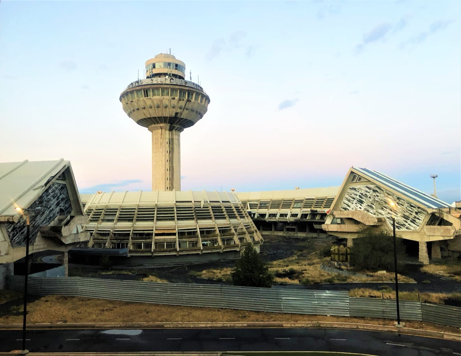 The abandoned old terminal in 2021